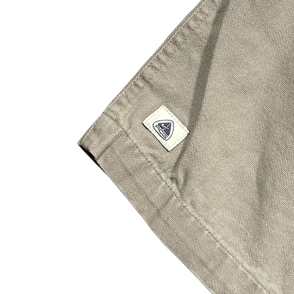 Vintage Y2K Nike ACG Relaxed Fit Khaki Tan Cotton Carpenter Pants Mens 34 - Picture 5 of 12